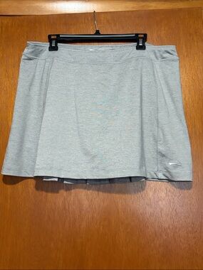Slazenger Light Gray Women's Athletic Skort